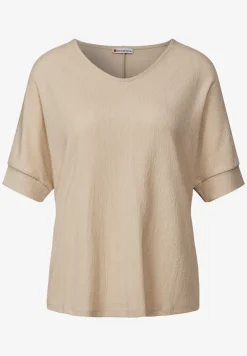 T-shirt à structure mixte