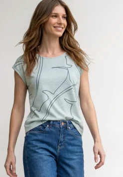 T-shirt au look dévoré
