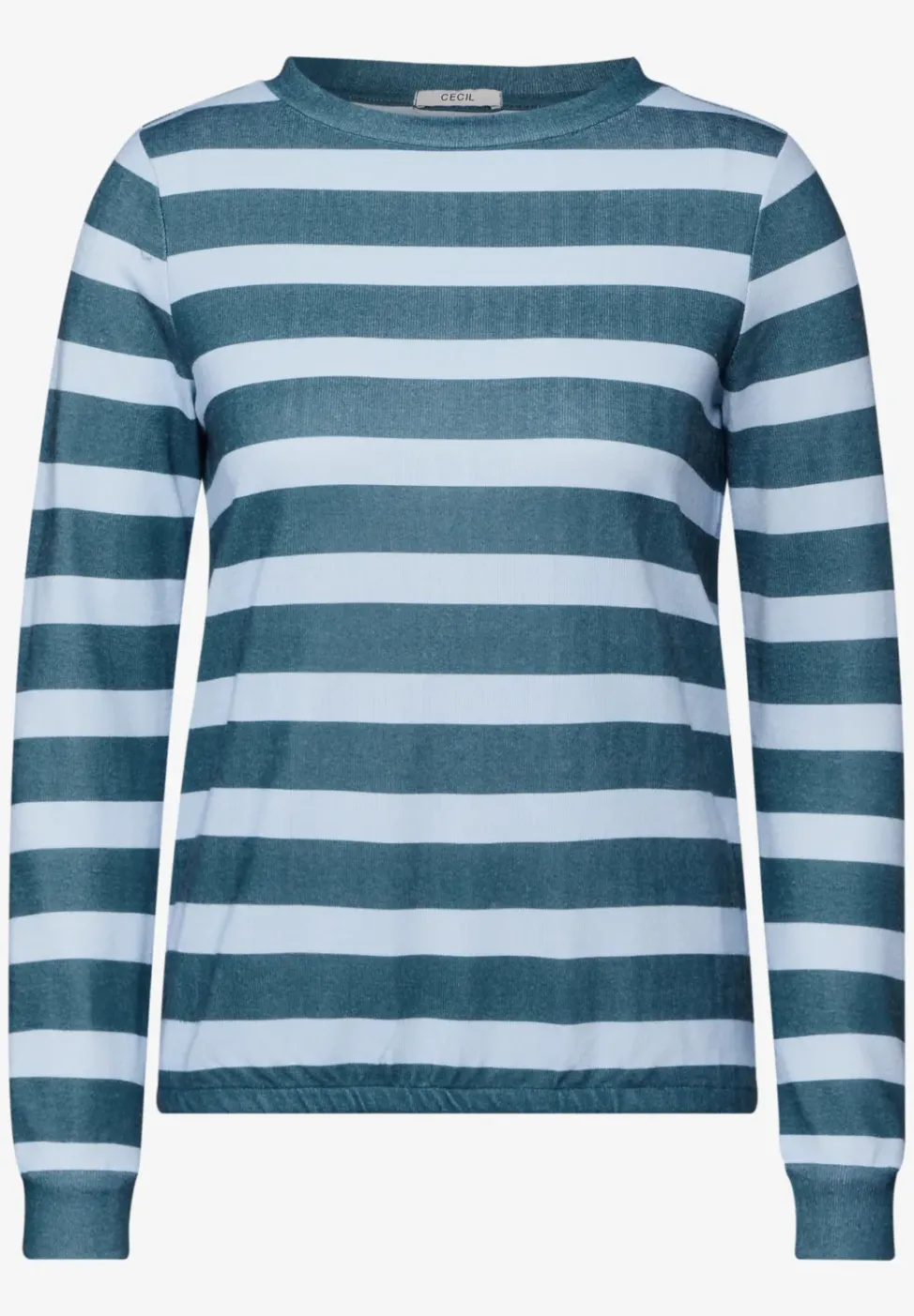 T-shirt au look mélangé