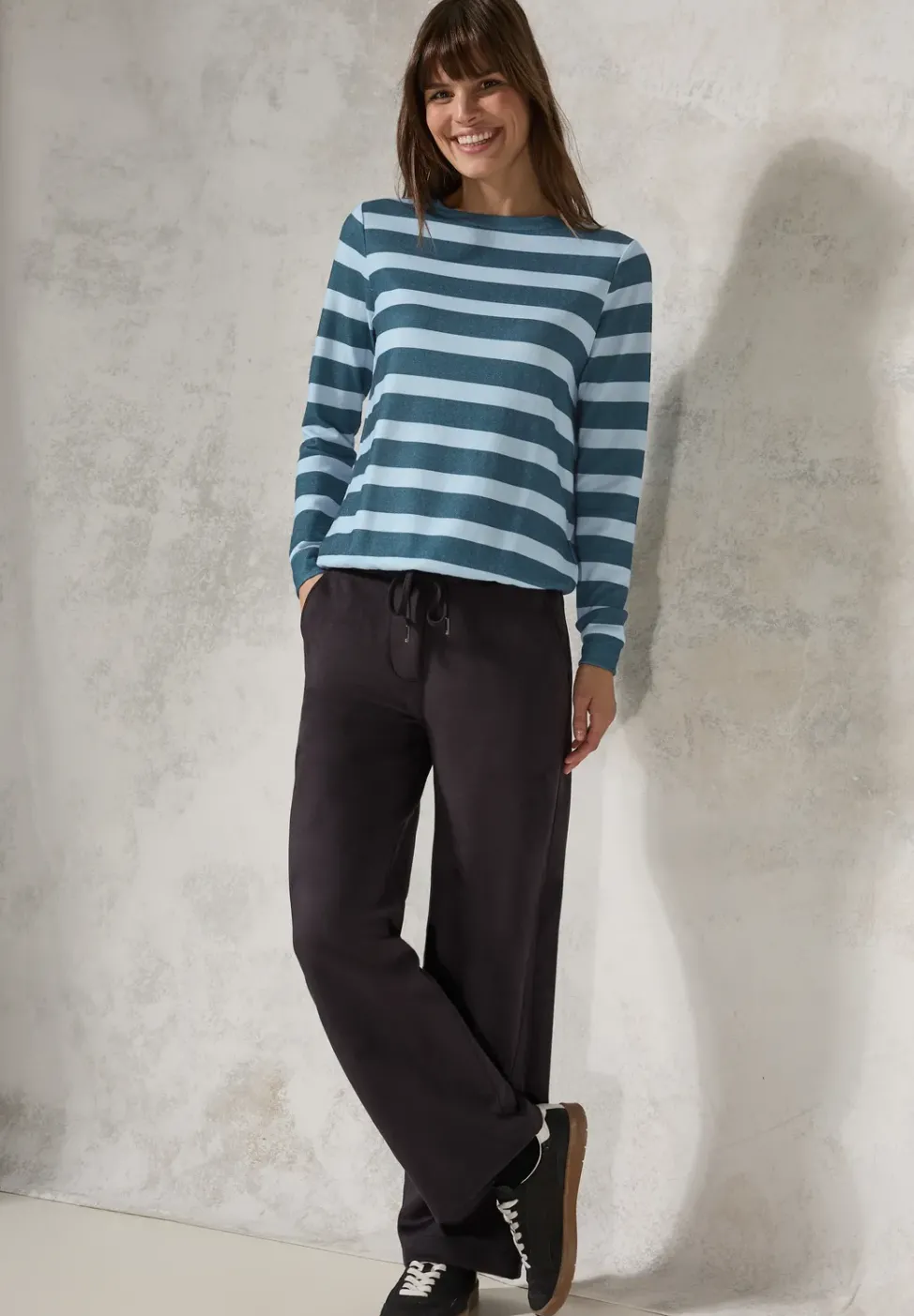 T-shirt au look mélangé