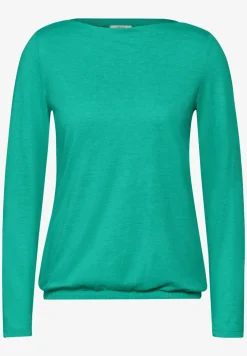 T-shirt au look mélangé