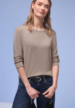 T-shirt au look mélangé