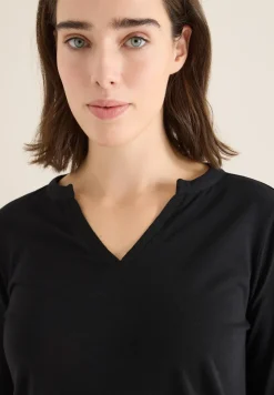 T-shirt au look tunique