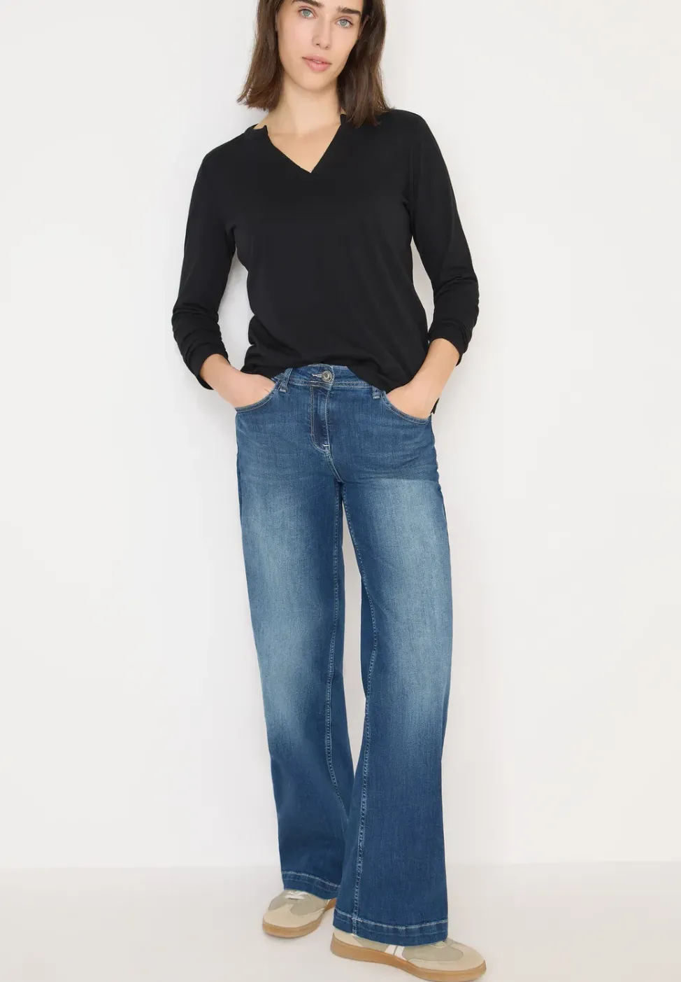 T-shirt au look tunique