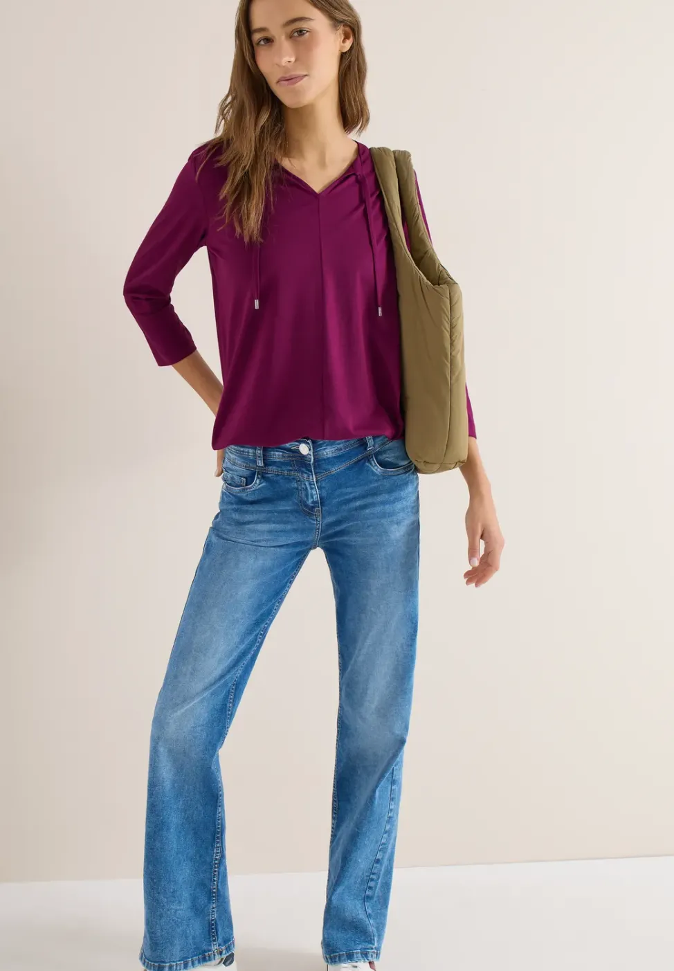 T-shirt au look tunique