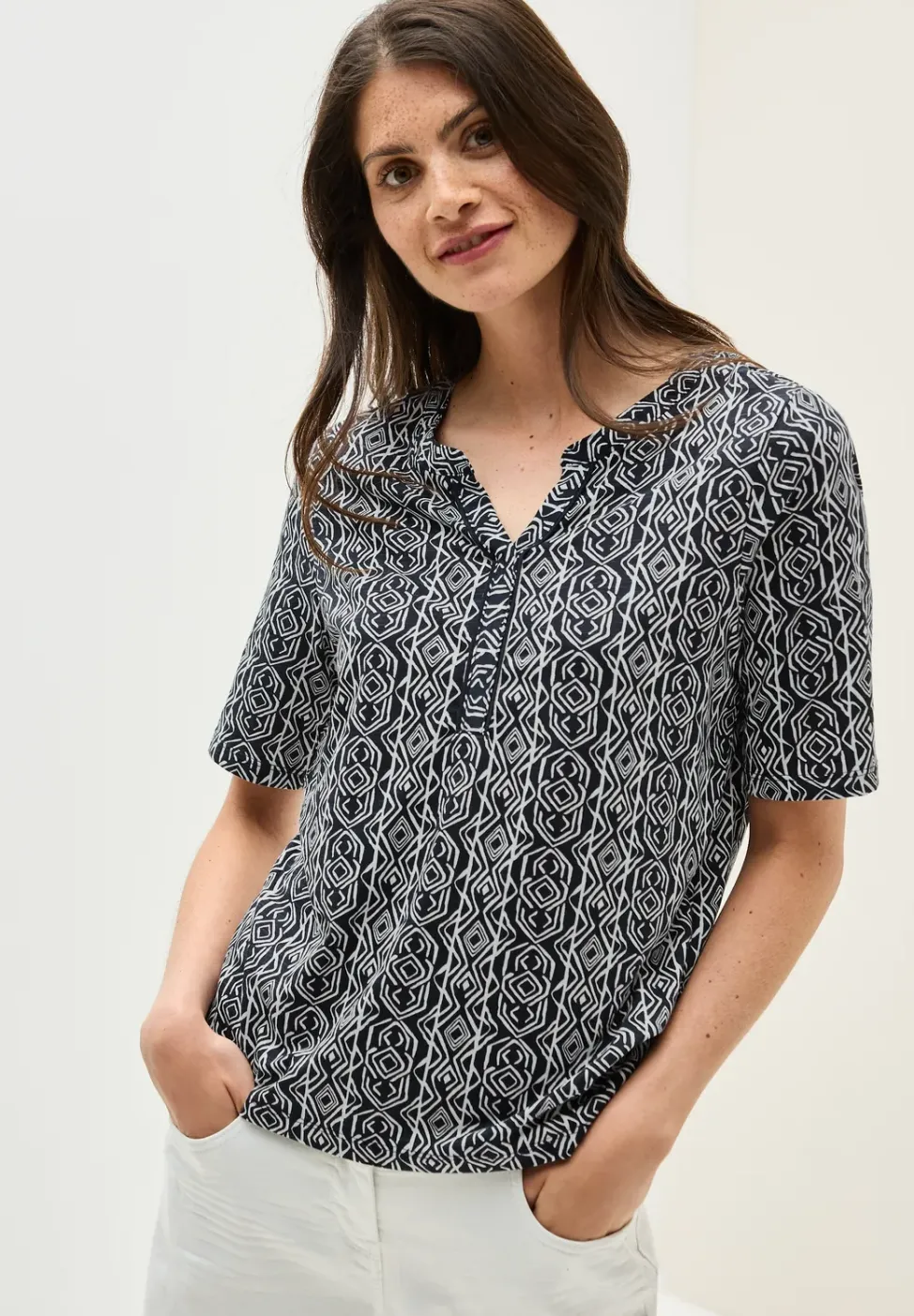 T-shirt au look tunique