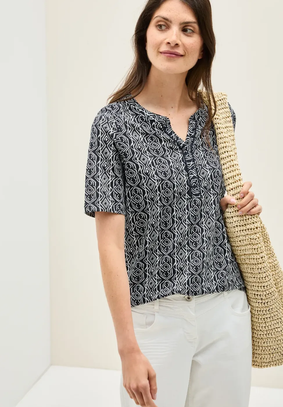 T-shirt au look tunique