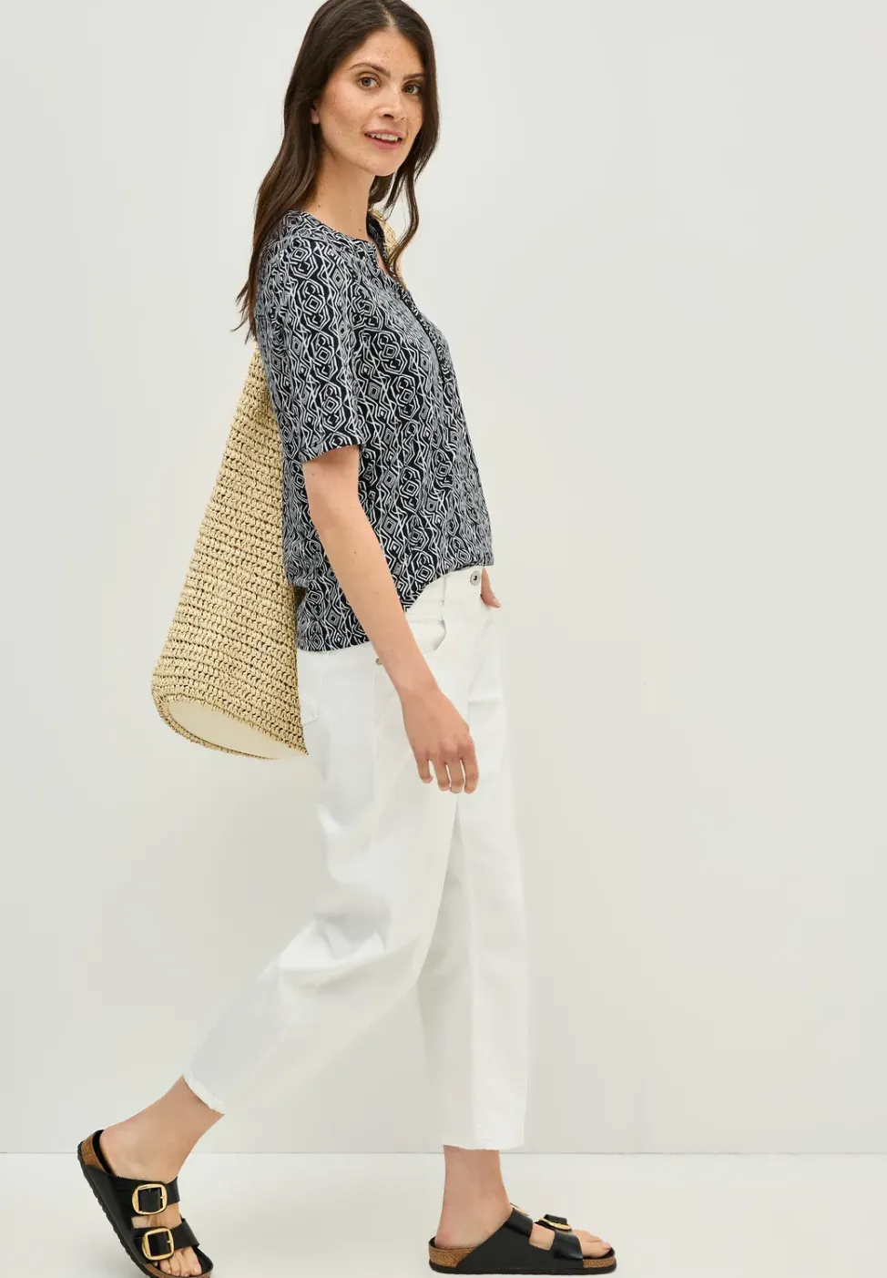 T-shirt au look tunique