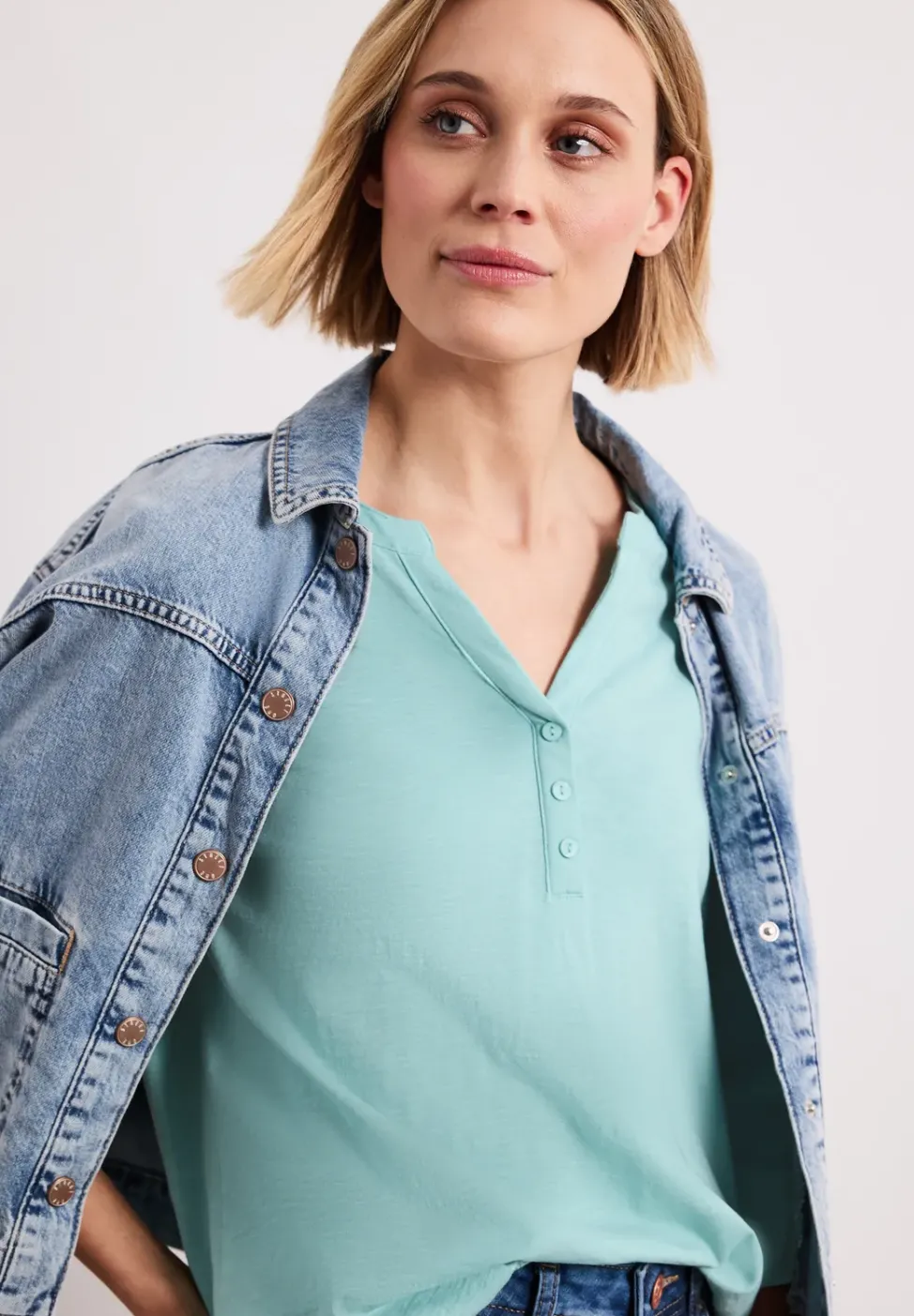 T-shirt au look tunique