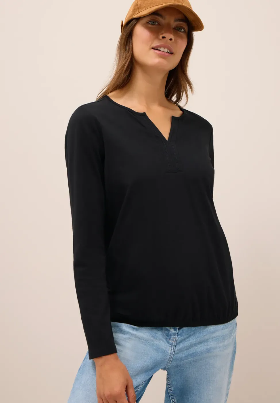 T-shirt au look tunique
