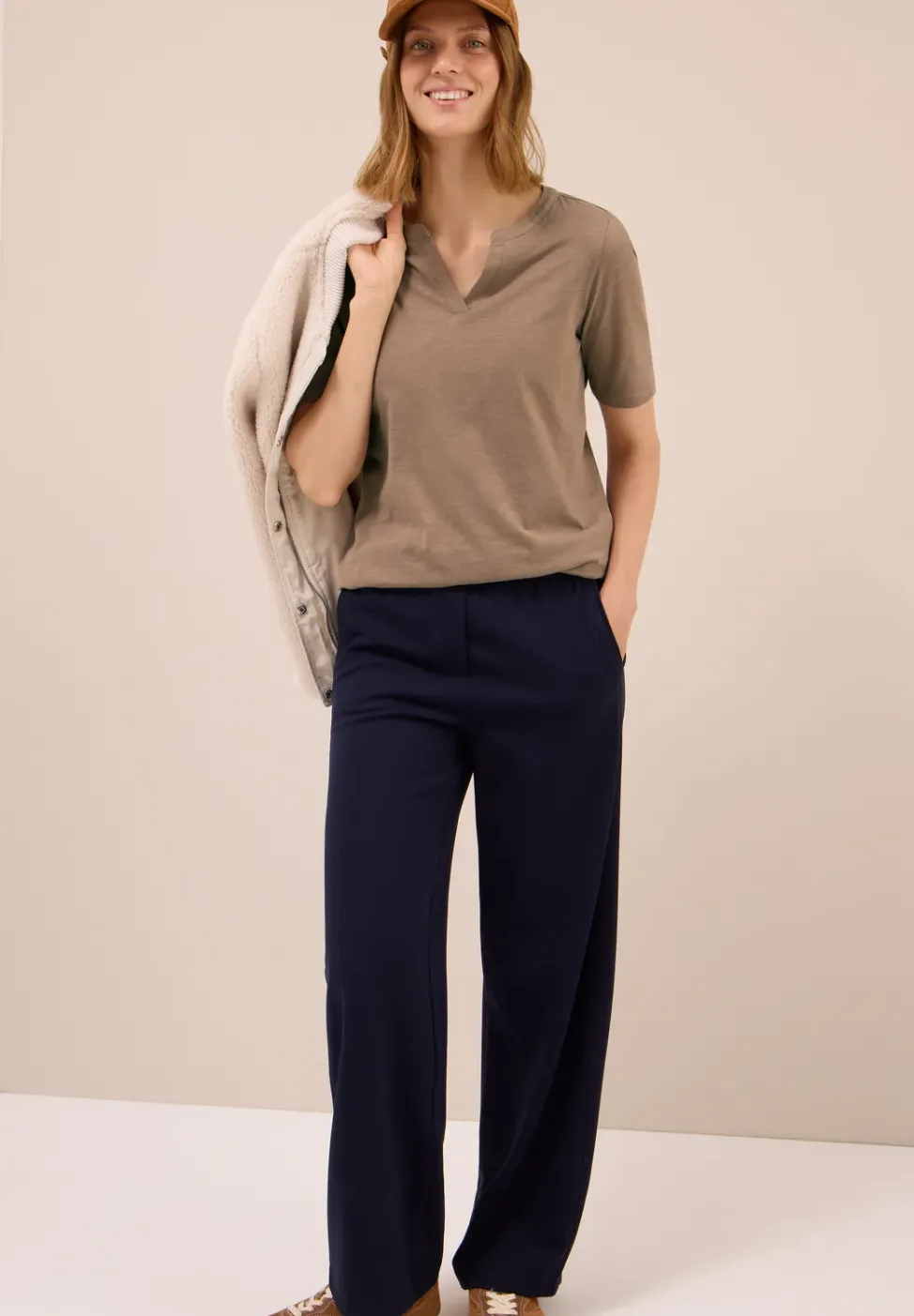 T-shirt au look tunique