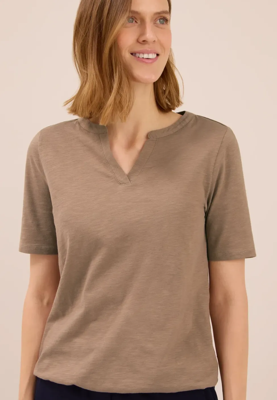 T-shirt au look tunique