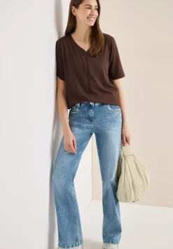 T-shirt au look tunique