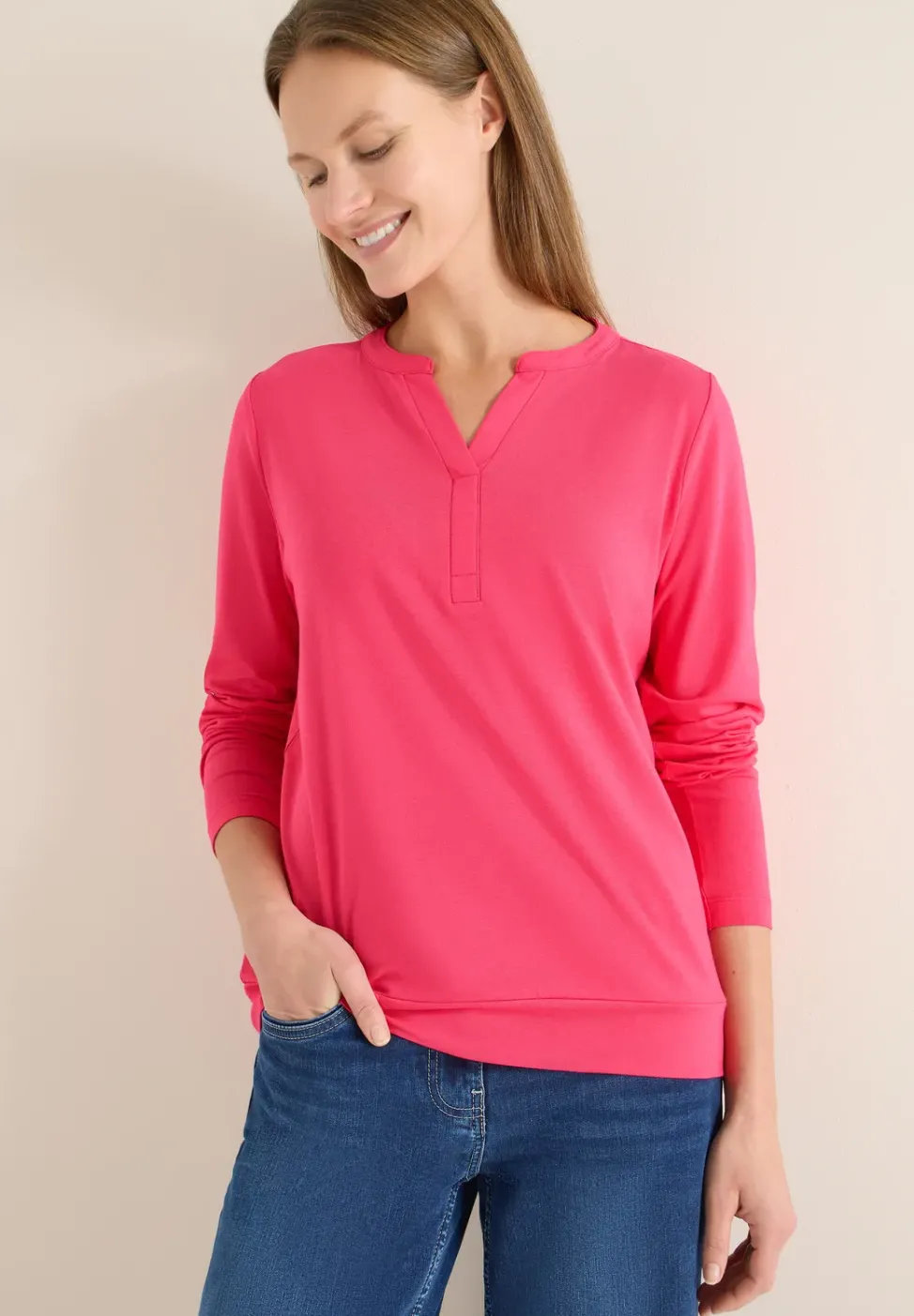 T-shirt au look tunique