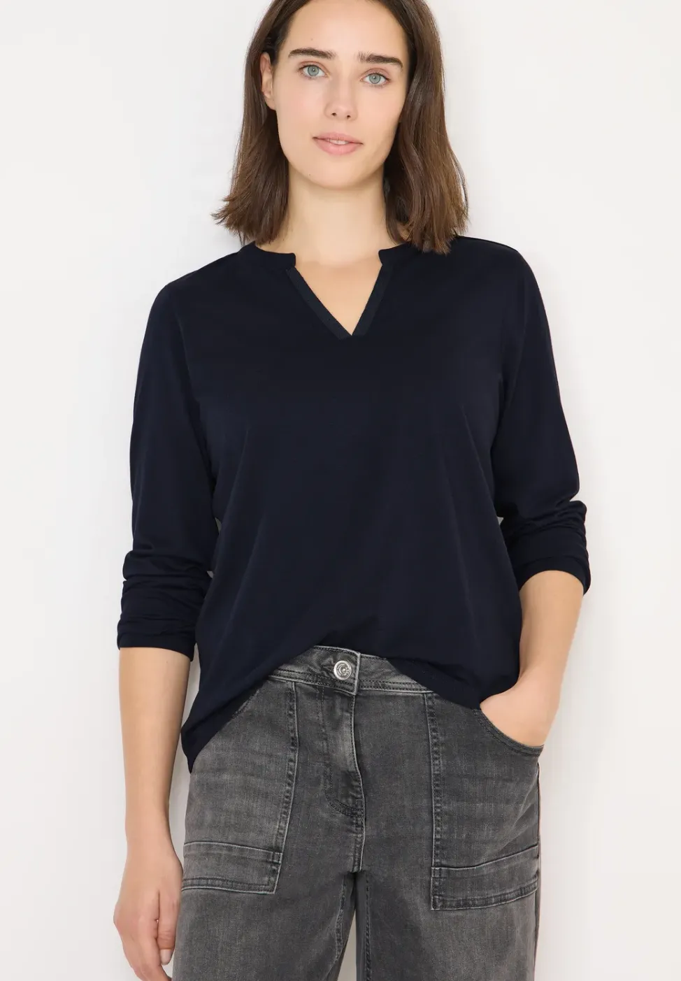 T-shirt au look tunique