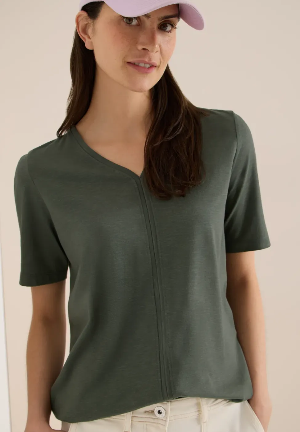 T-shirt au look tunique
