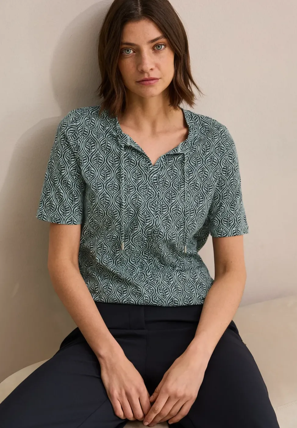 T-shirt au look tunique