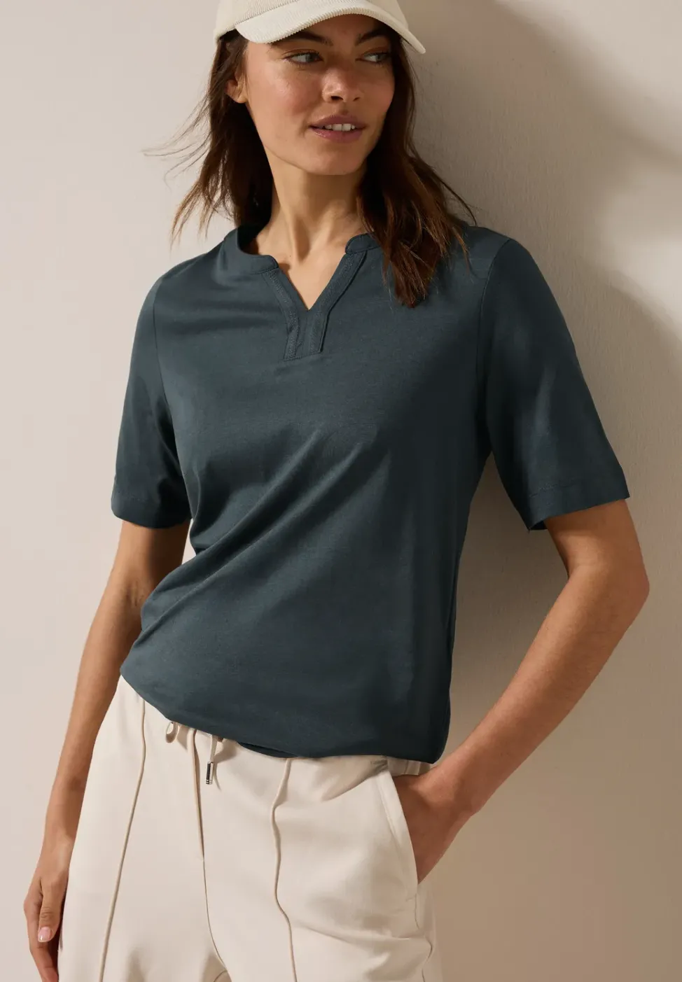 T-shirt au look tunique