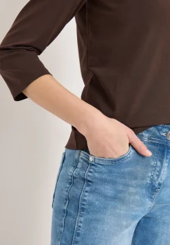 T-shirt au look tunique