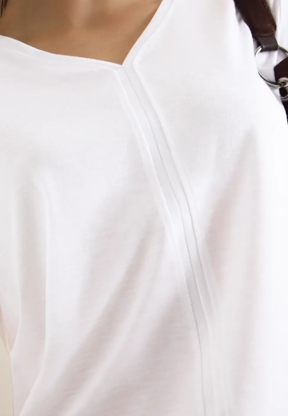 T-shirt au look tunique