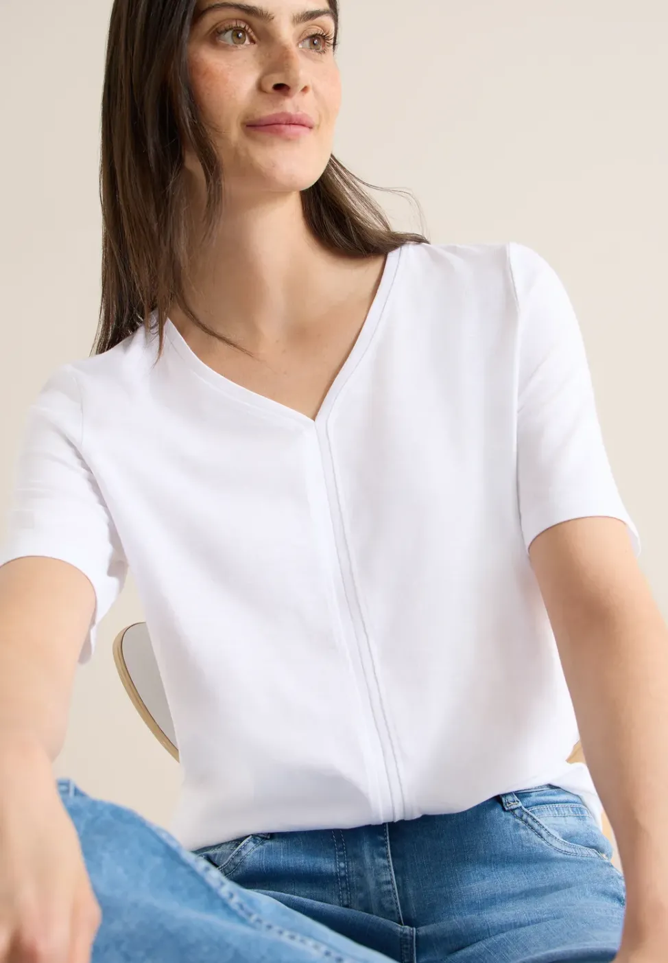T-shirt au look tunique