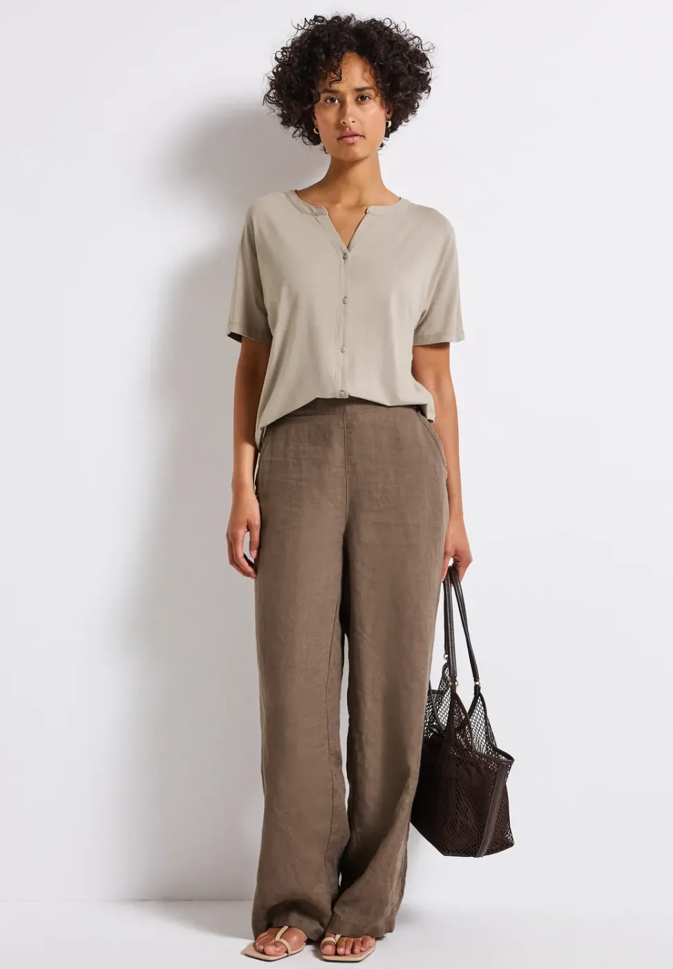 T-shirt au look tunique