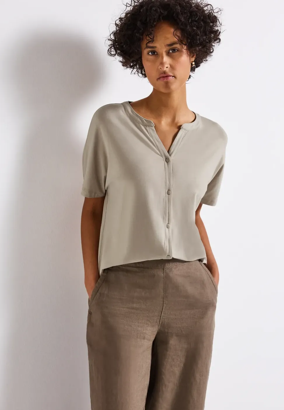 T-shirt au look tunique