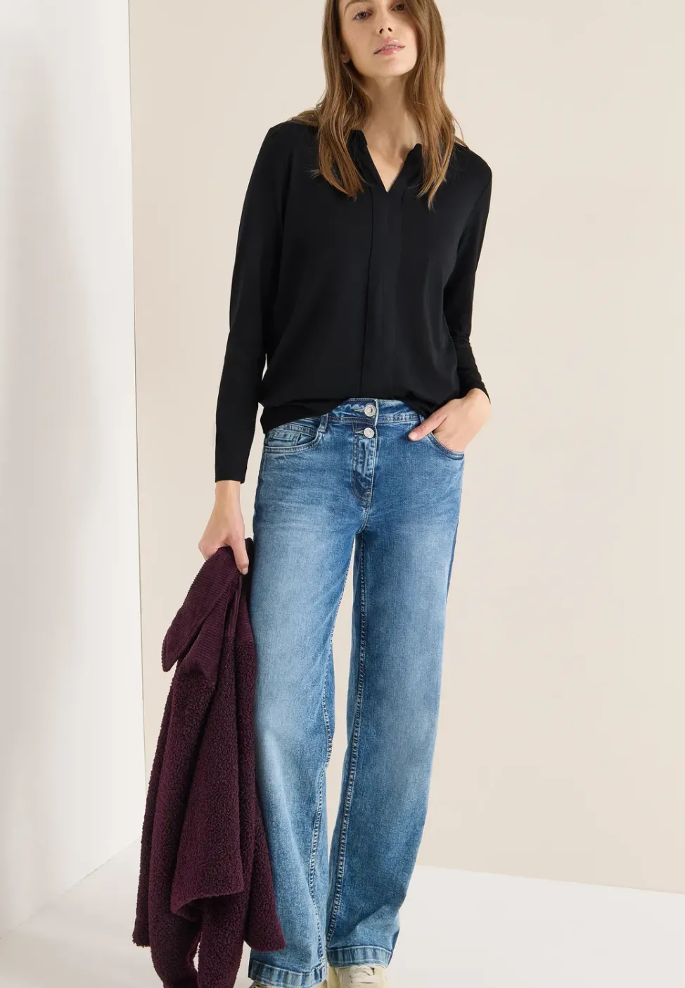 T-shirt au look tunique