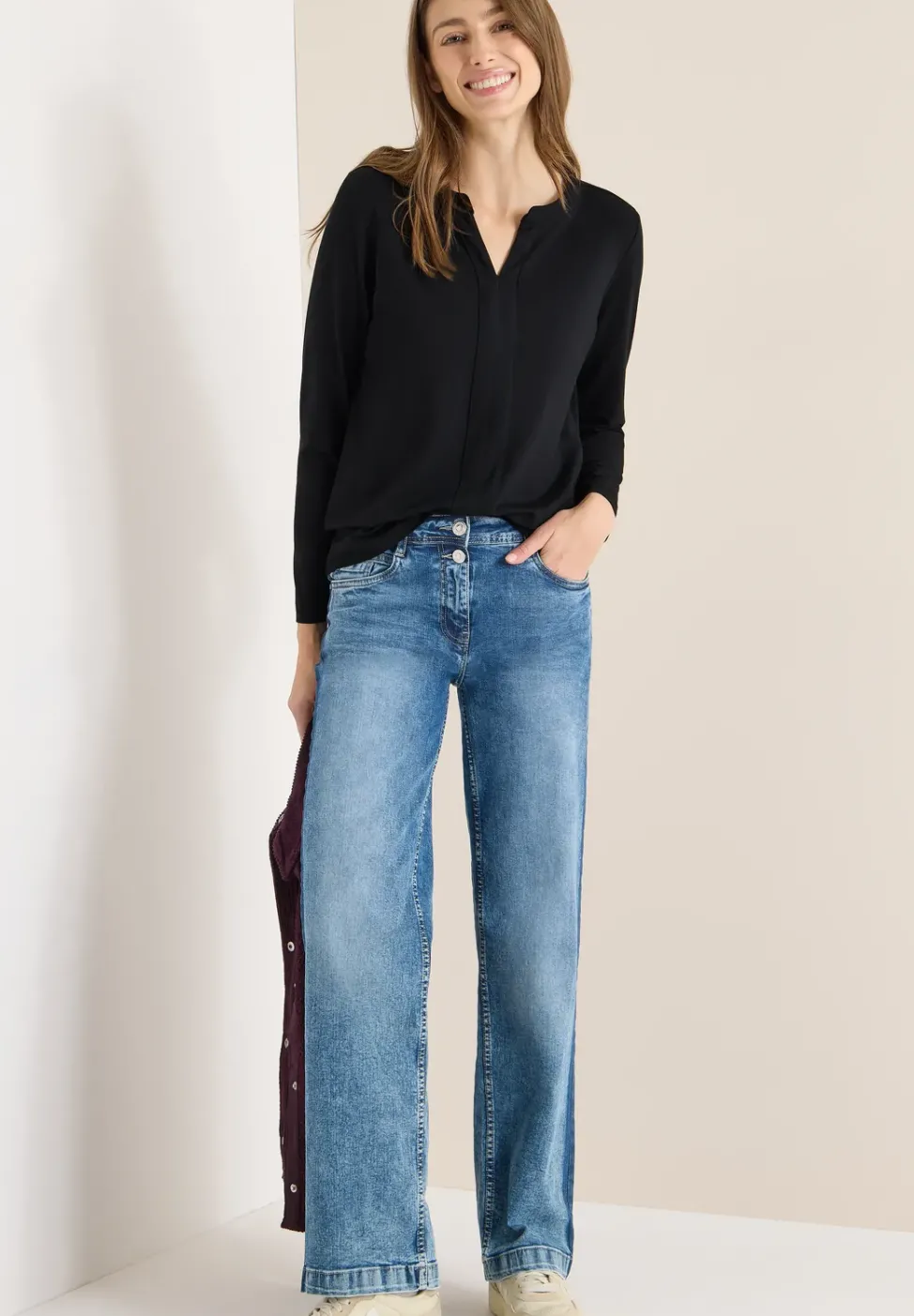 T-shirt au look tunique