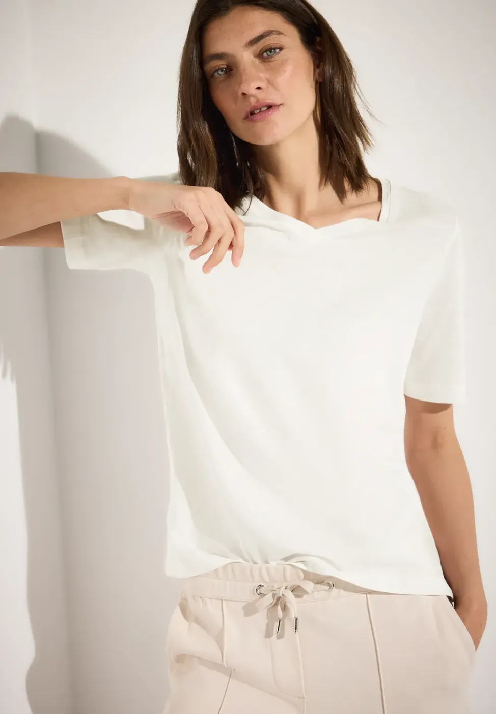 T-shirt au look tunique