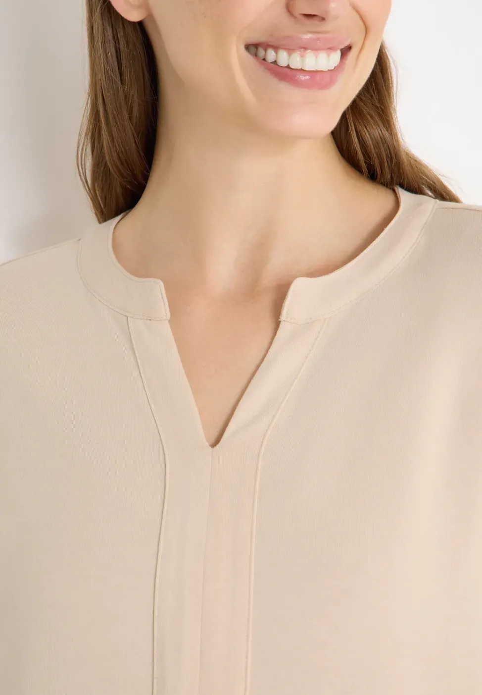 T-shirt au look tunique