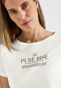 T-shirt avec art wording