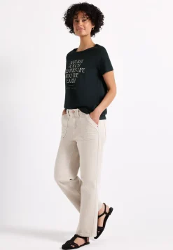 T-shirt avec art wording