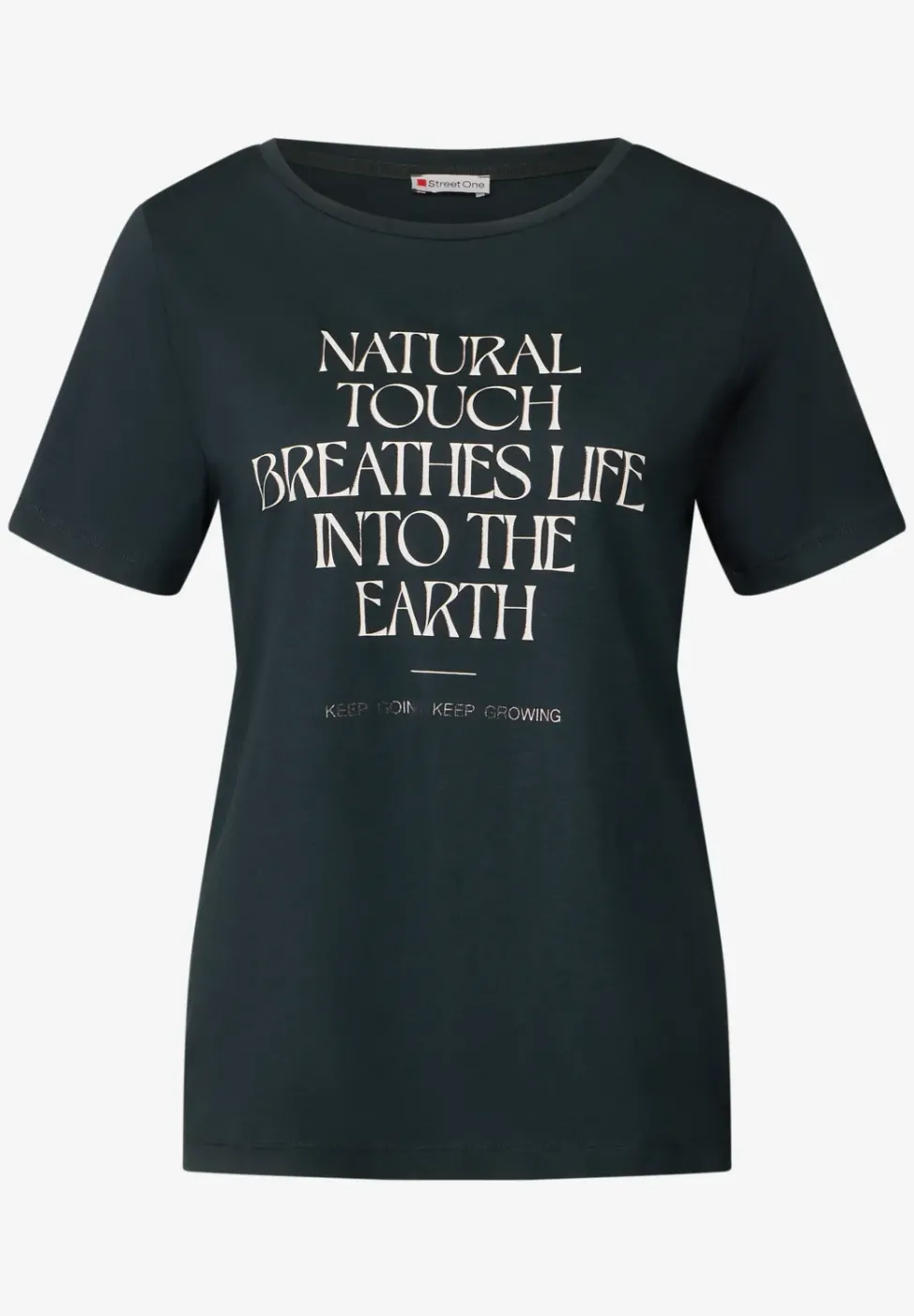 T-shirt avec art wording
