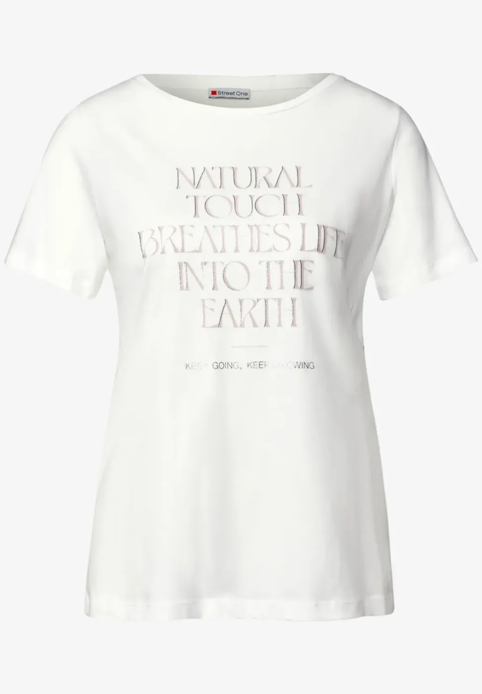 T-shirt avec art wording