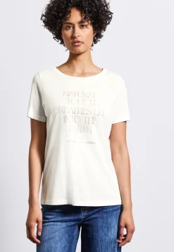T-shirt avec art wording