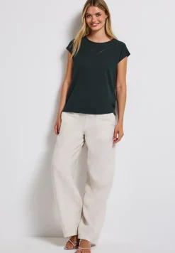 T-shirt avec bande décorative