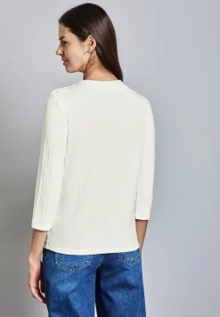 T-shirt avec boutons