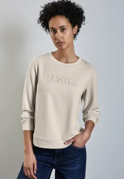 T-shirt avec broderie wording