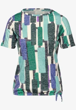 T-shirt avec burn-out