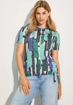 T-shirt avec burn-out