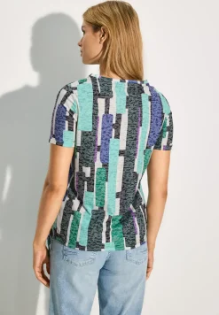 T-shirt avec burn-out