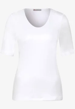 T-shirt avec col en V