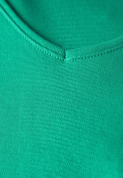 T-shirt avec col en V