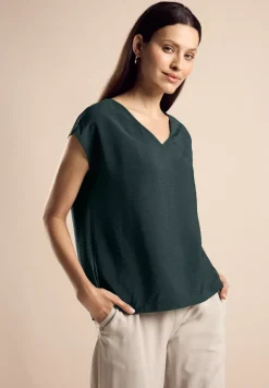 T-shirt avec col en V