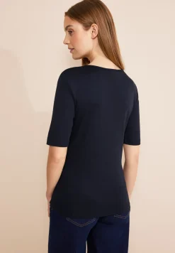 T-shirt avec col en V