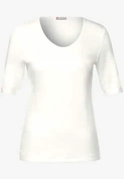 T-shirt avec col en V