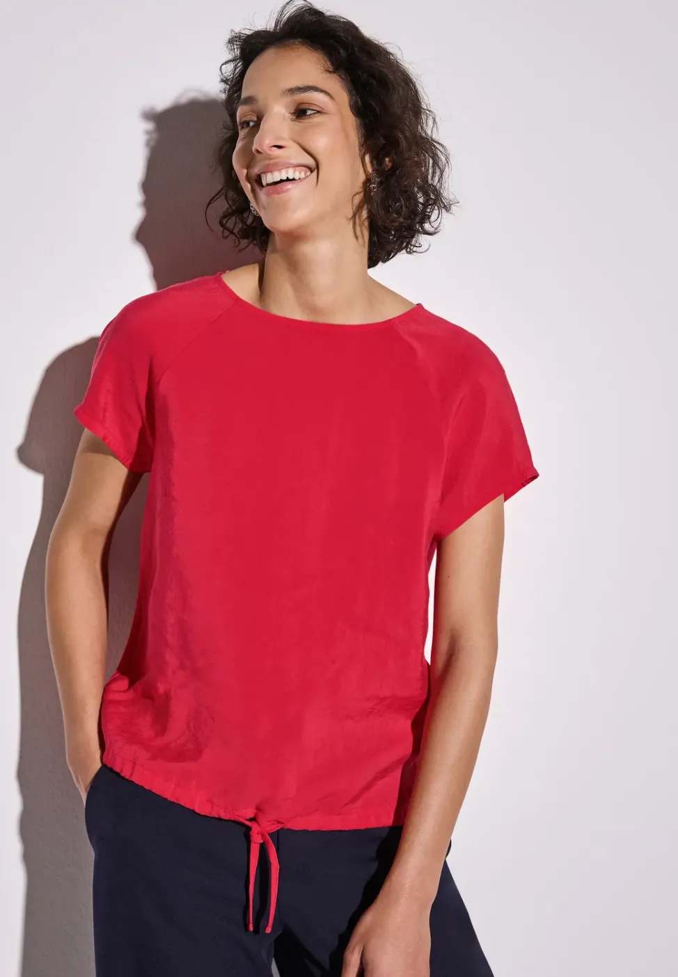 T-shirt avec cordon de serrage
