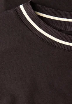 T-shirt avec détail côtelé