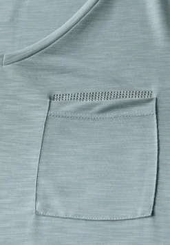T-shirt avec détail de bijoux